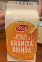 Spremuta 100% arancia bionda