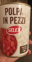 Polpa in pezzi