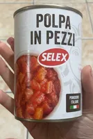 Polpa in pezzi