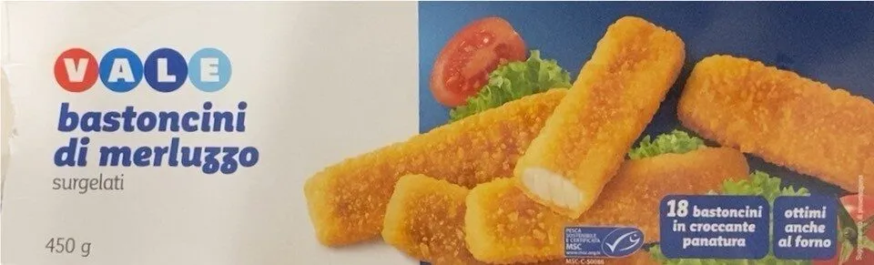 Bastoncini di merluzzo