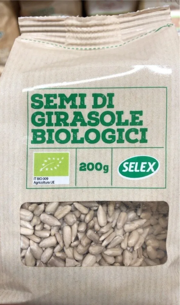 Semi di girasole biologici