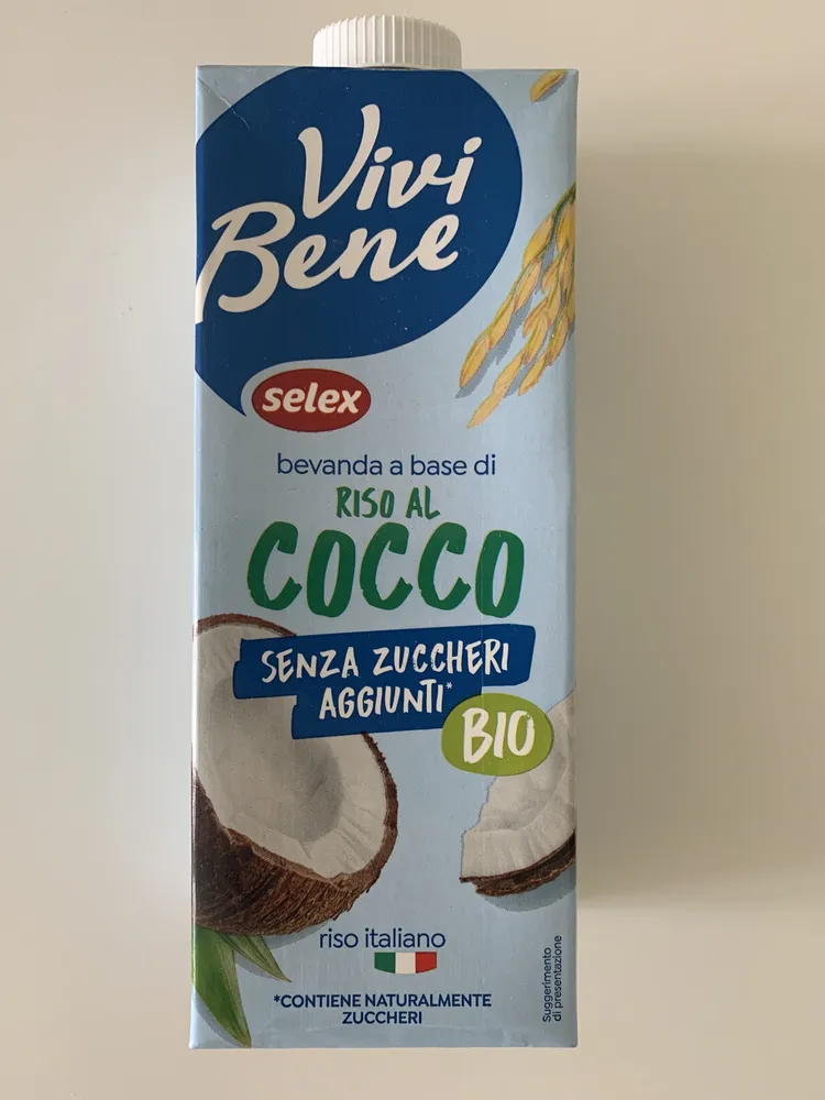 bevanda a base di riso al cocco
