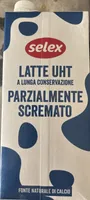 latte UHT parzialmente scremato