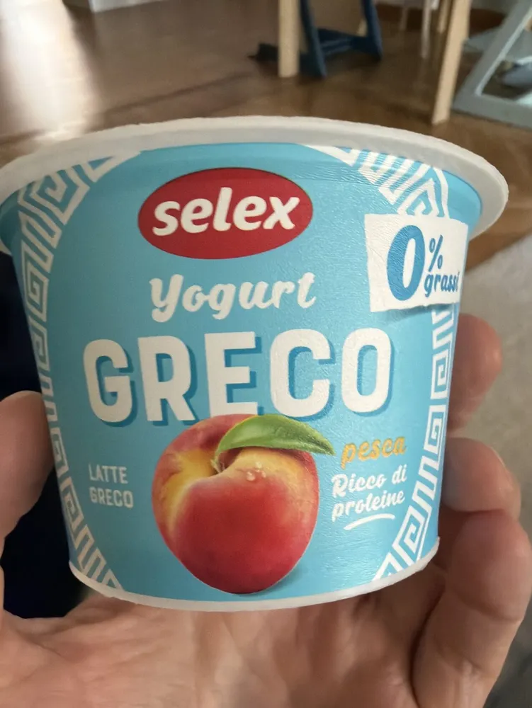 Yogurt Greco pesca