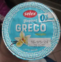 Yogurt greco vaniglia