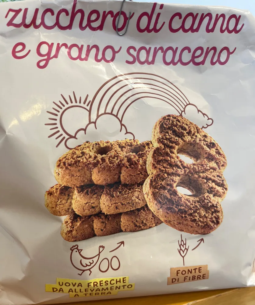 Frollini con zucchero di canna