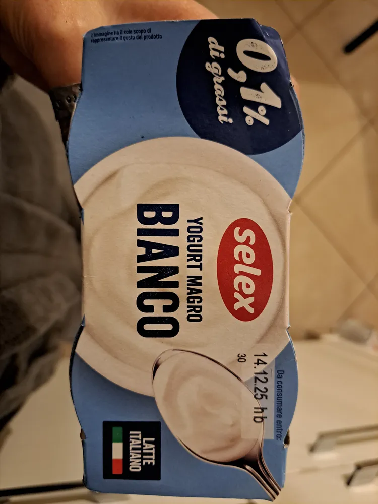 Yogurt magro bianco