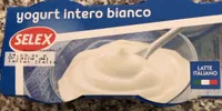 Yougurt intero bianco