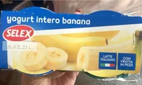 Yogurt intero banana