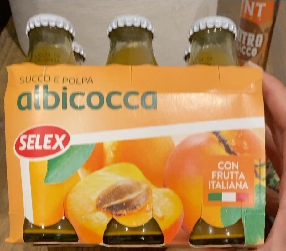 Succo e polpa albicocca