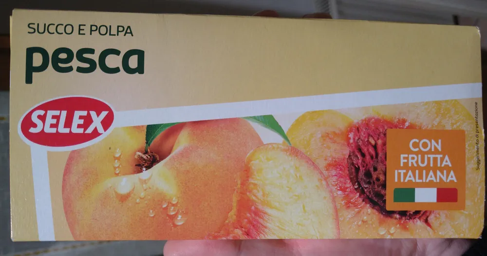 Succo enpolpa di pesca