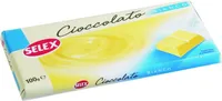 Tavoletta di cioccolato bianco