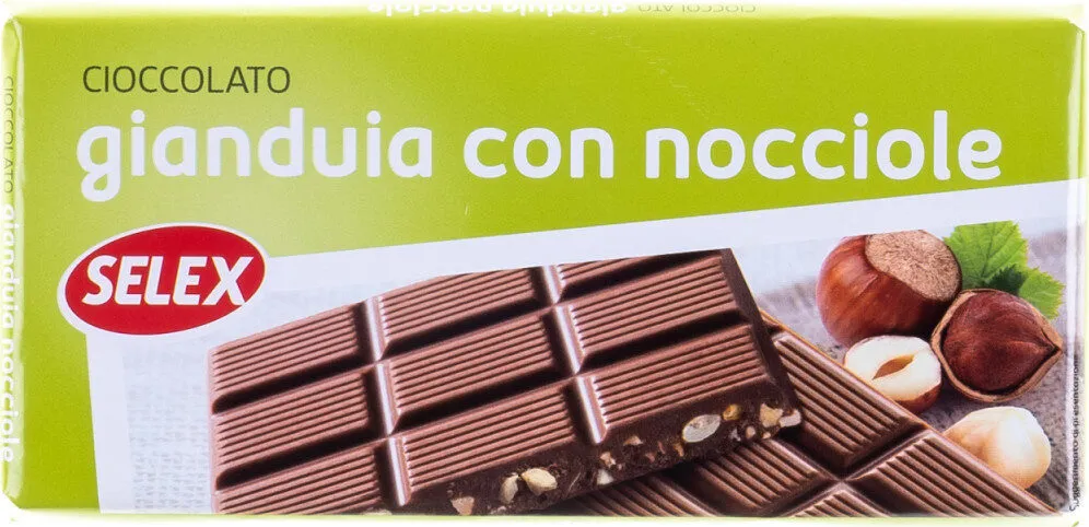 Cioccolato gianduia e nocciole