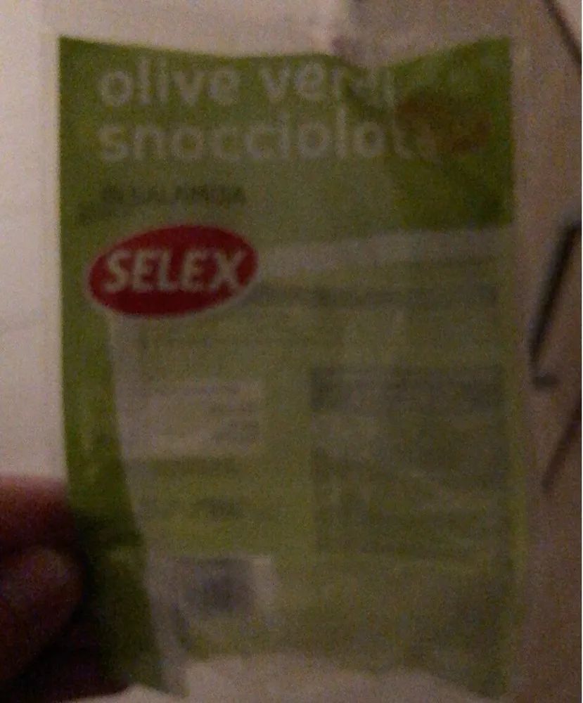 Olive verdi snocciolate