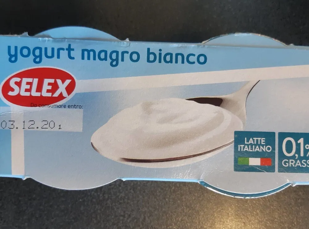 Yogurt magro bianco