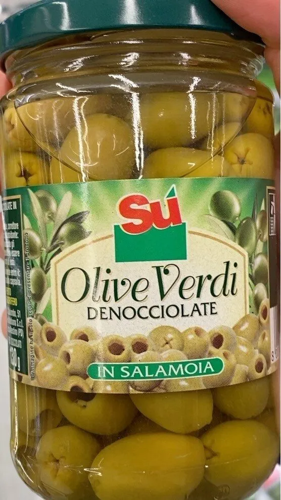Olive verdi denocciolate