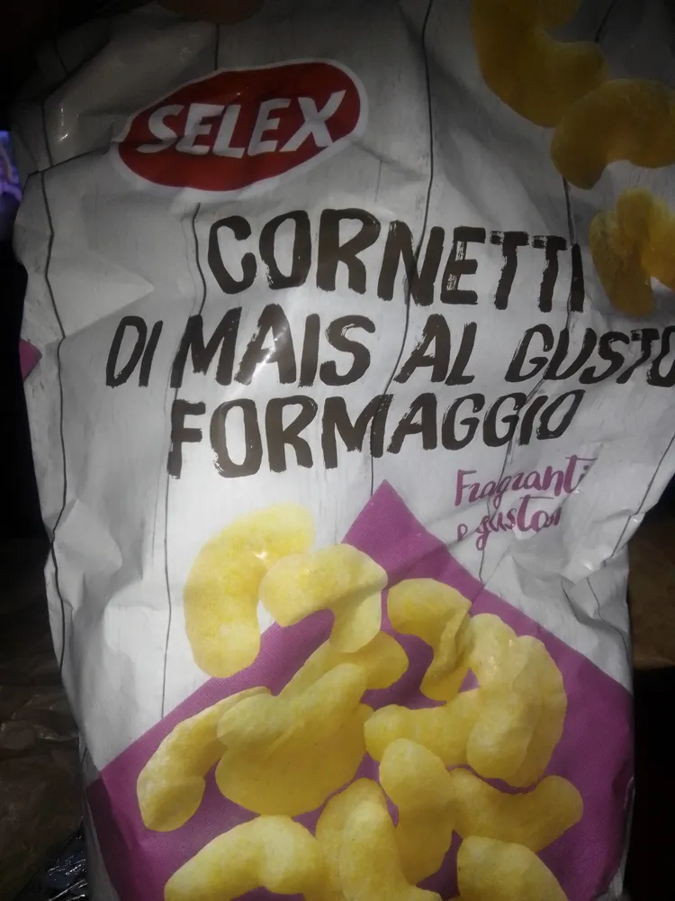 Cornetti Di Mais Al Gusto Formaggio