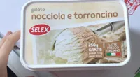 Gelato nocciola e torroncino