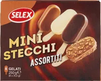 Ministecchi di gelato assortiti