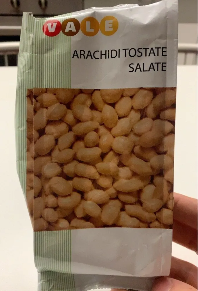 Arachidi tostate salate