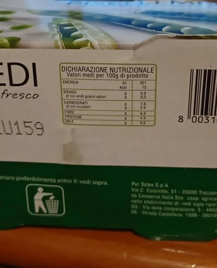 Piselli medi