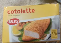 Cotolette di filetti dIGPollo surgelate