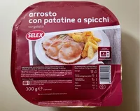 Arrosto con patatine a spicchi