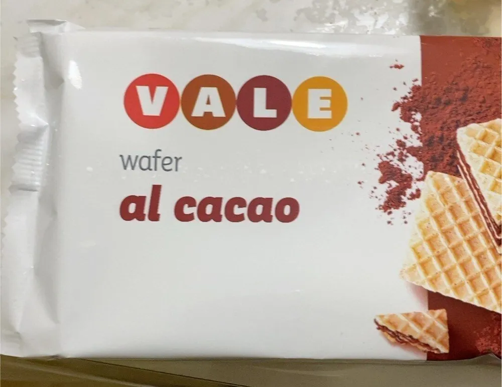 Wafer al cacao