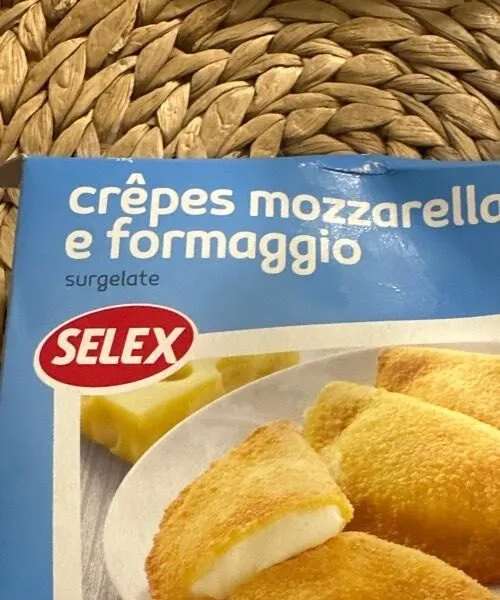 Crepes mozzarella e formaggio