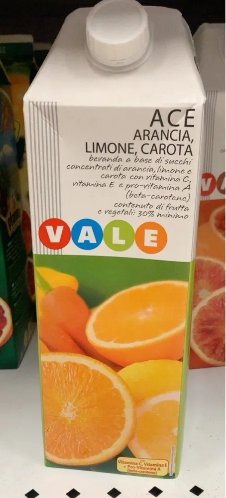 Ace arancia limone carota
