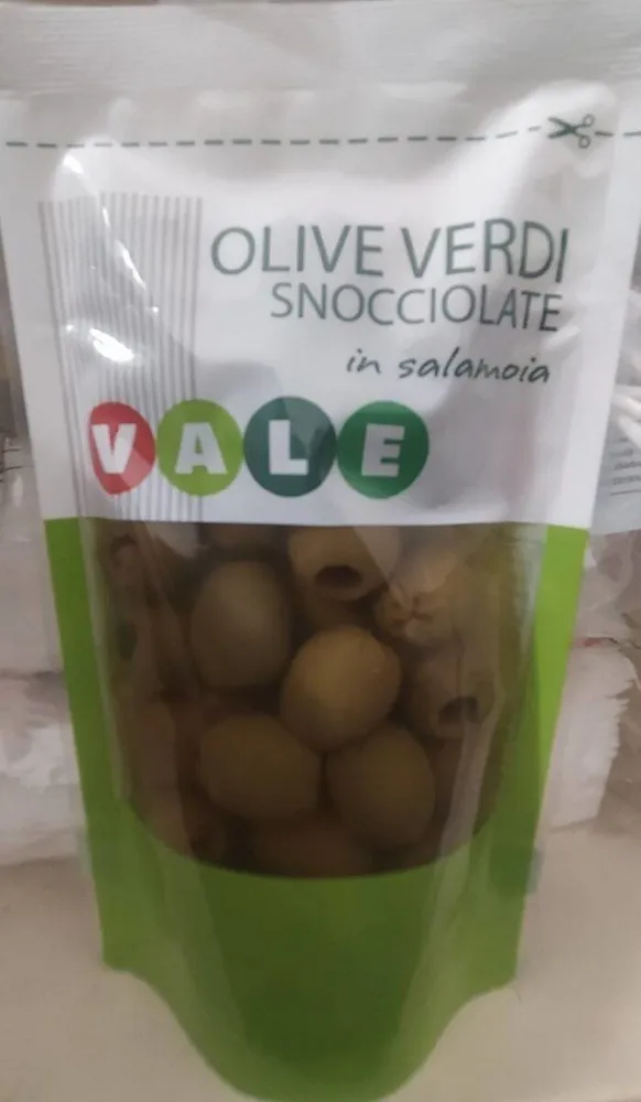 Olive verdi snocciolate