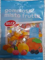 Caramelle gommose frutta senza zuccheri