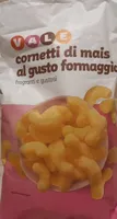 Cornetti  di mais al gusto formaggio