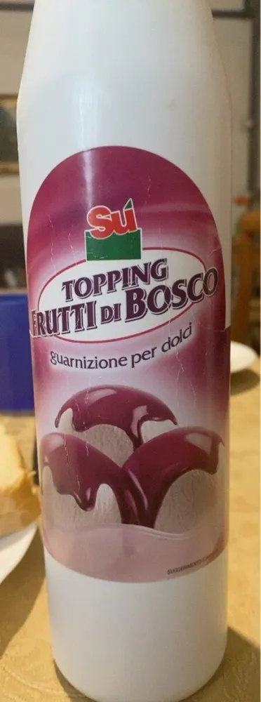 Topping frutti di bosco