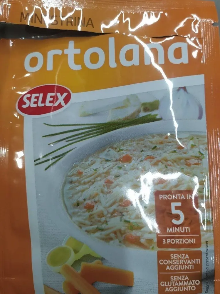 Minestrina ortolana