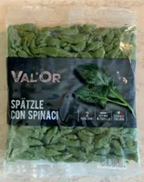 Spätzle con spinaci