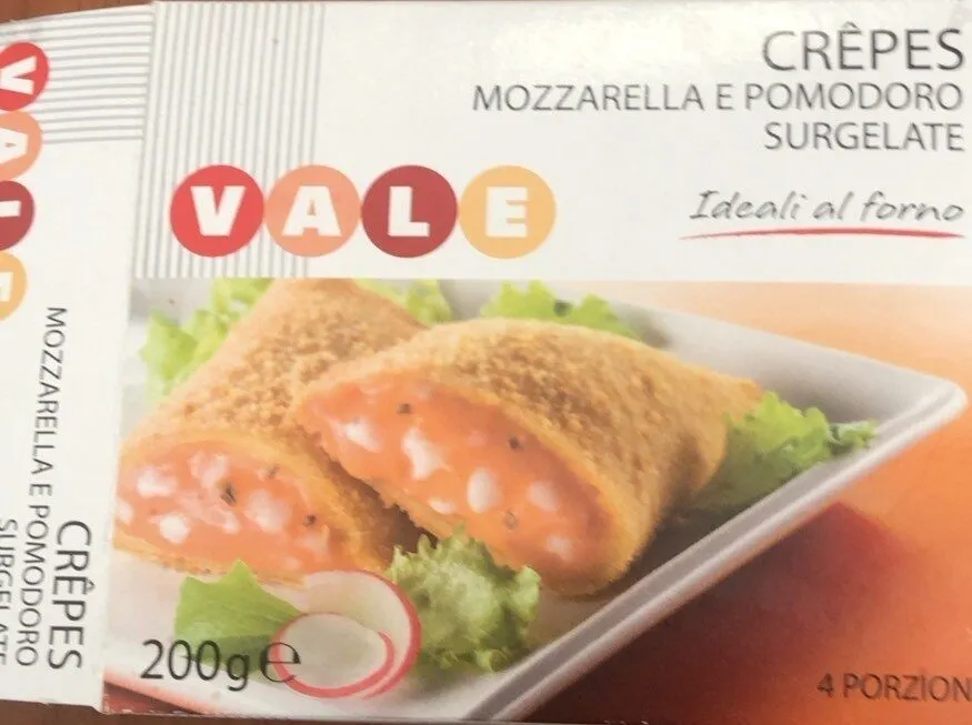 Crepes mozzarella e pomodoro