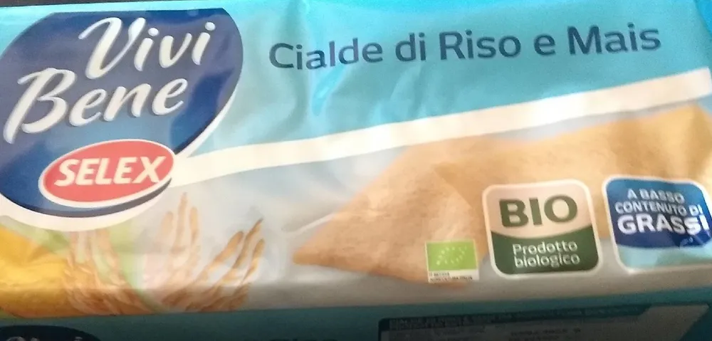 Cialde di riso e mais