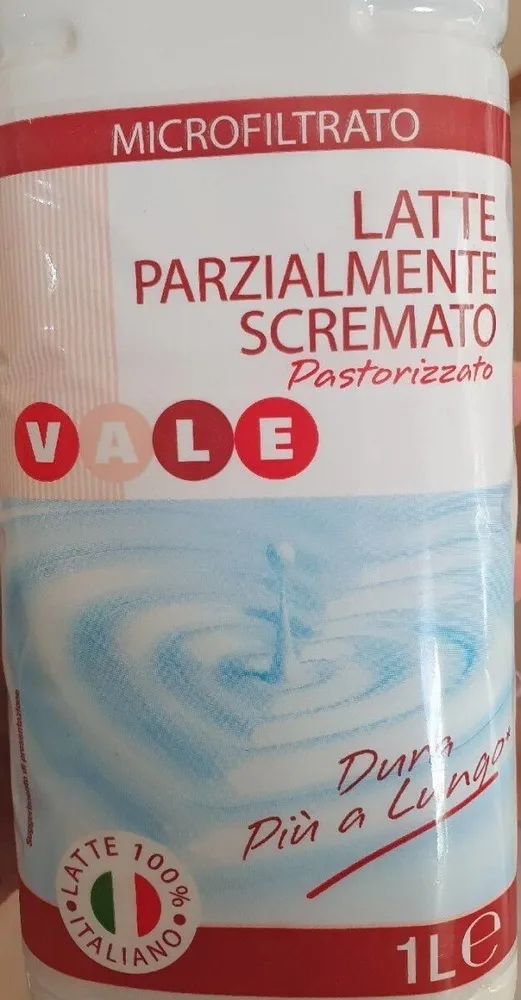 Latte parzialmente scremato