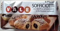Sofficiotti con farcitura al cioccolato