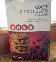 Gocce di cioccolato fondente