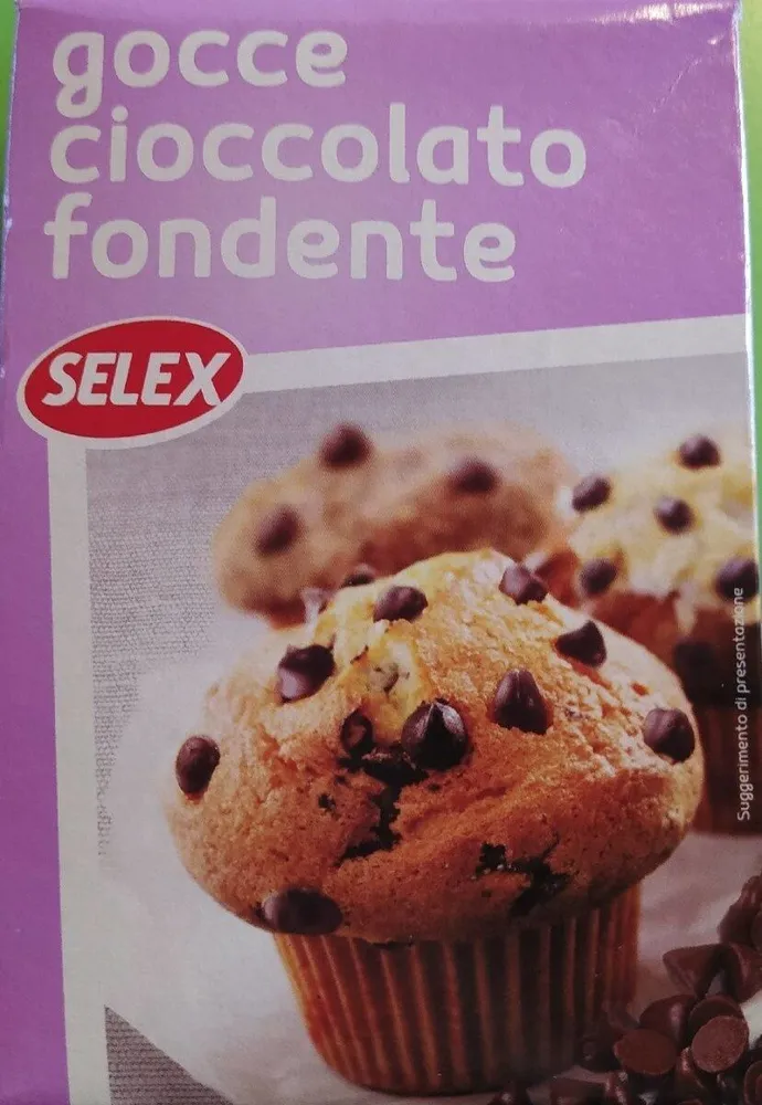 Gocce di cioccolato fondente
