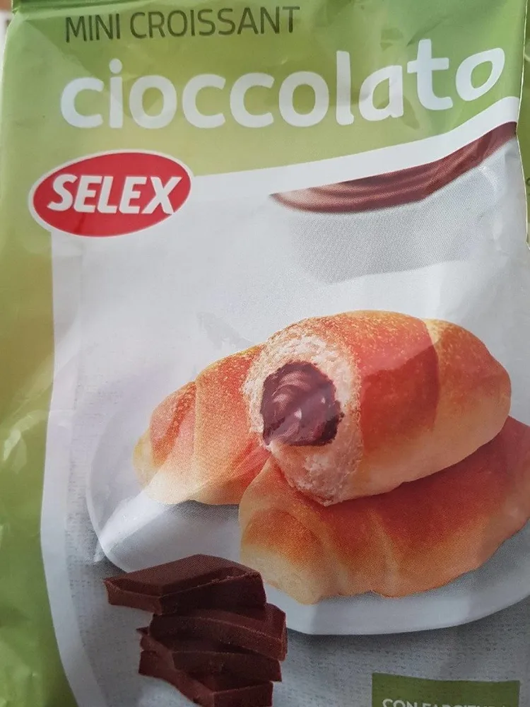 mini croissant cioccolato