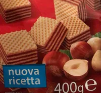 Wafer alla nocciola