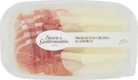 Prosciutto crudo e scamorza a fette