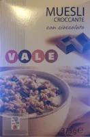 Muesli croccante con cioccolato