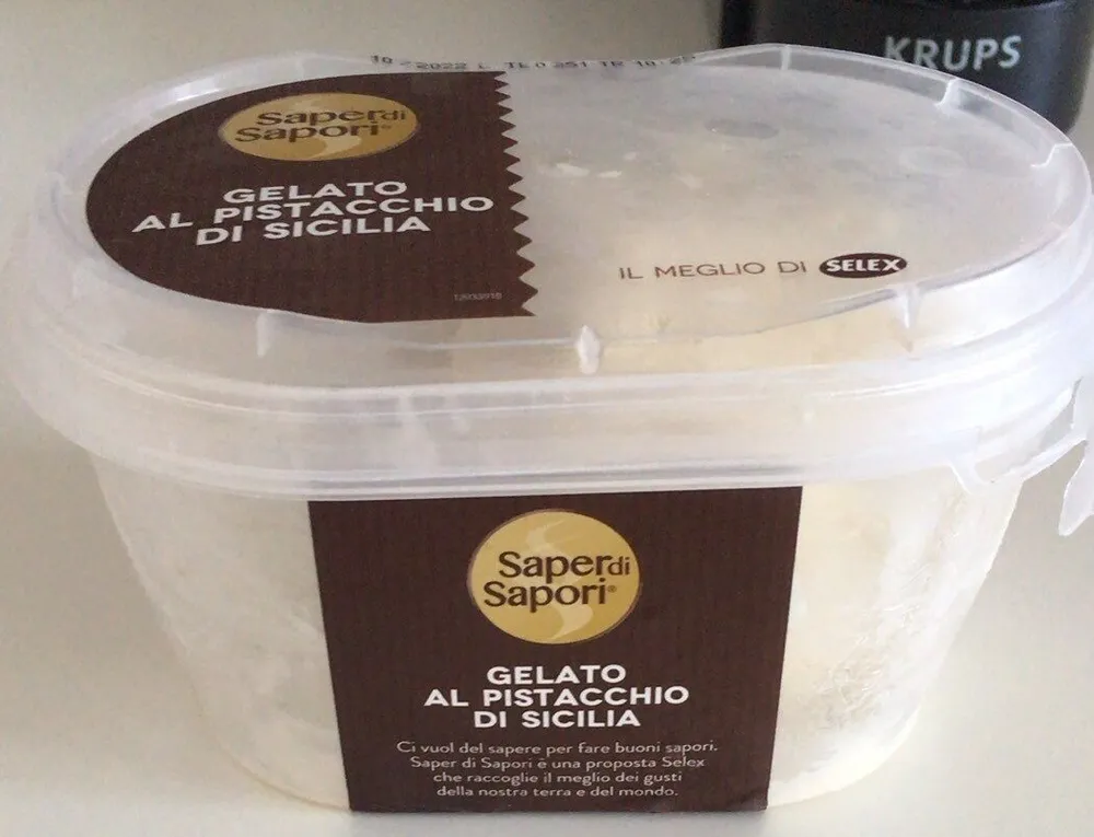 Gelato al pistacchio di Sicilia
