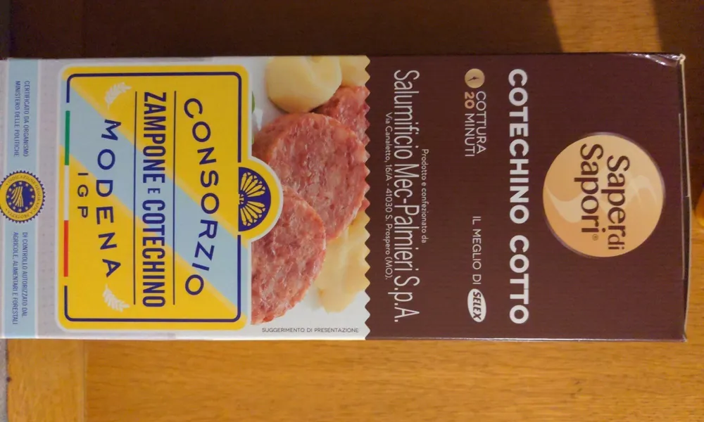 Cotechino cotto