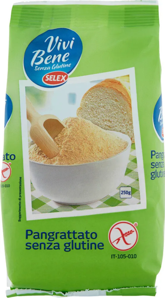 Vivi bene senza glutine pangrattato senza glutine