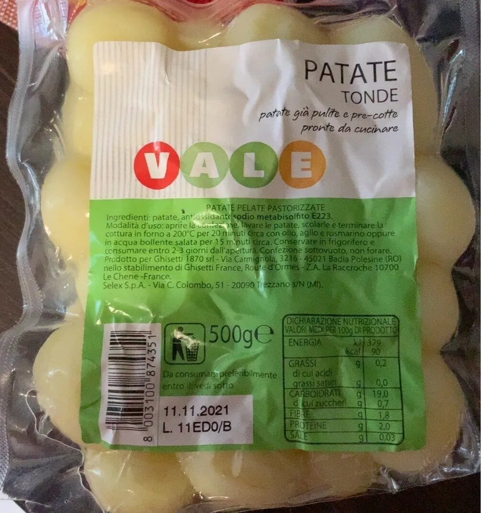 Patate Tonde